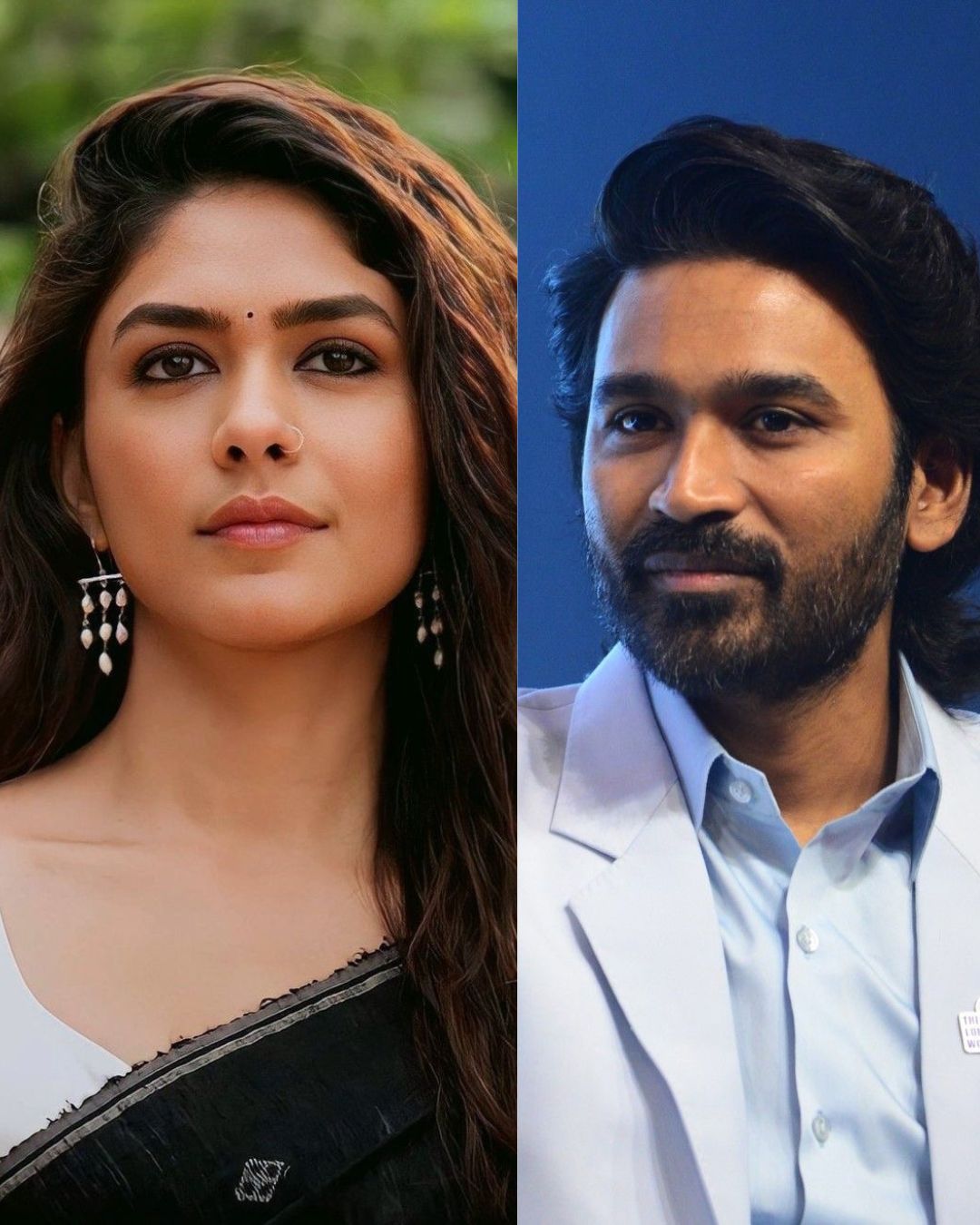 Mrunal Thakur Dating Dhanush